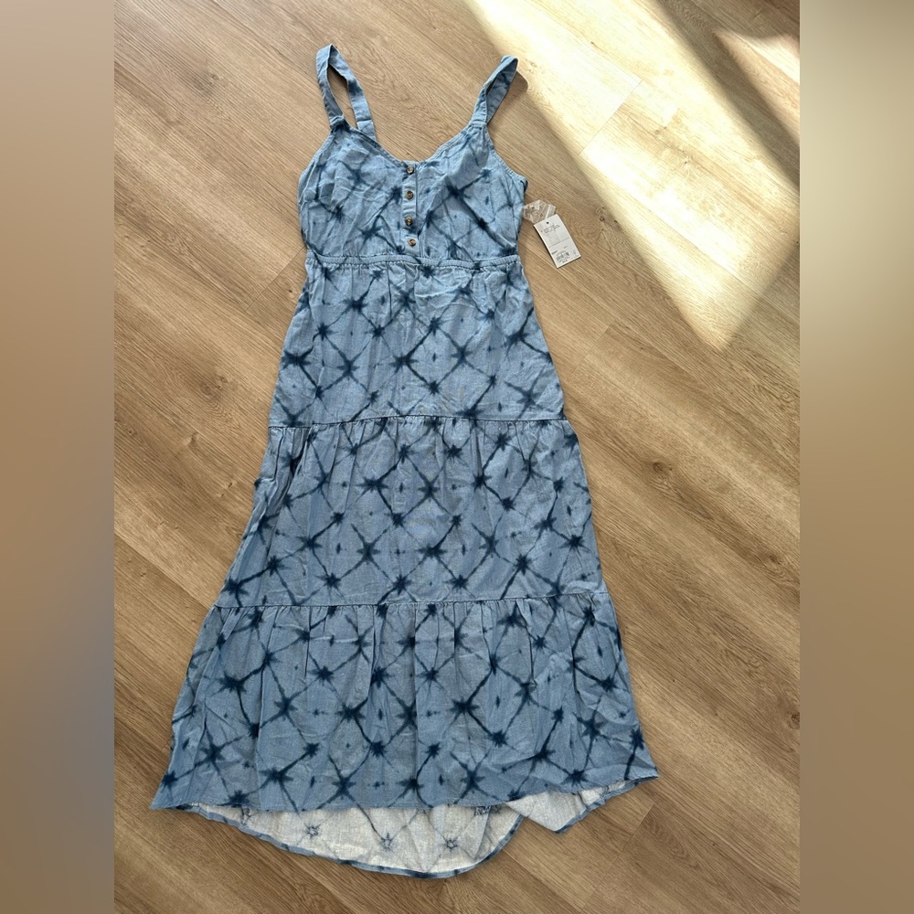 Sonoma linen blend sundress new small